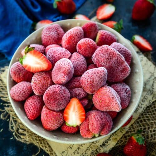 Benefits of Frozen Strawberries