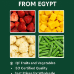 frozen vegetables exporter Egypt