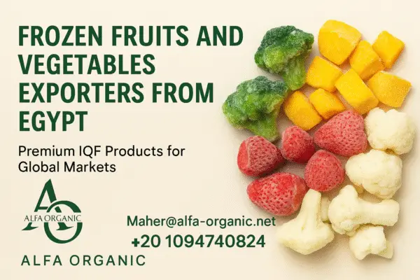 frozen vegetables exporter Egypt