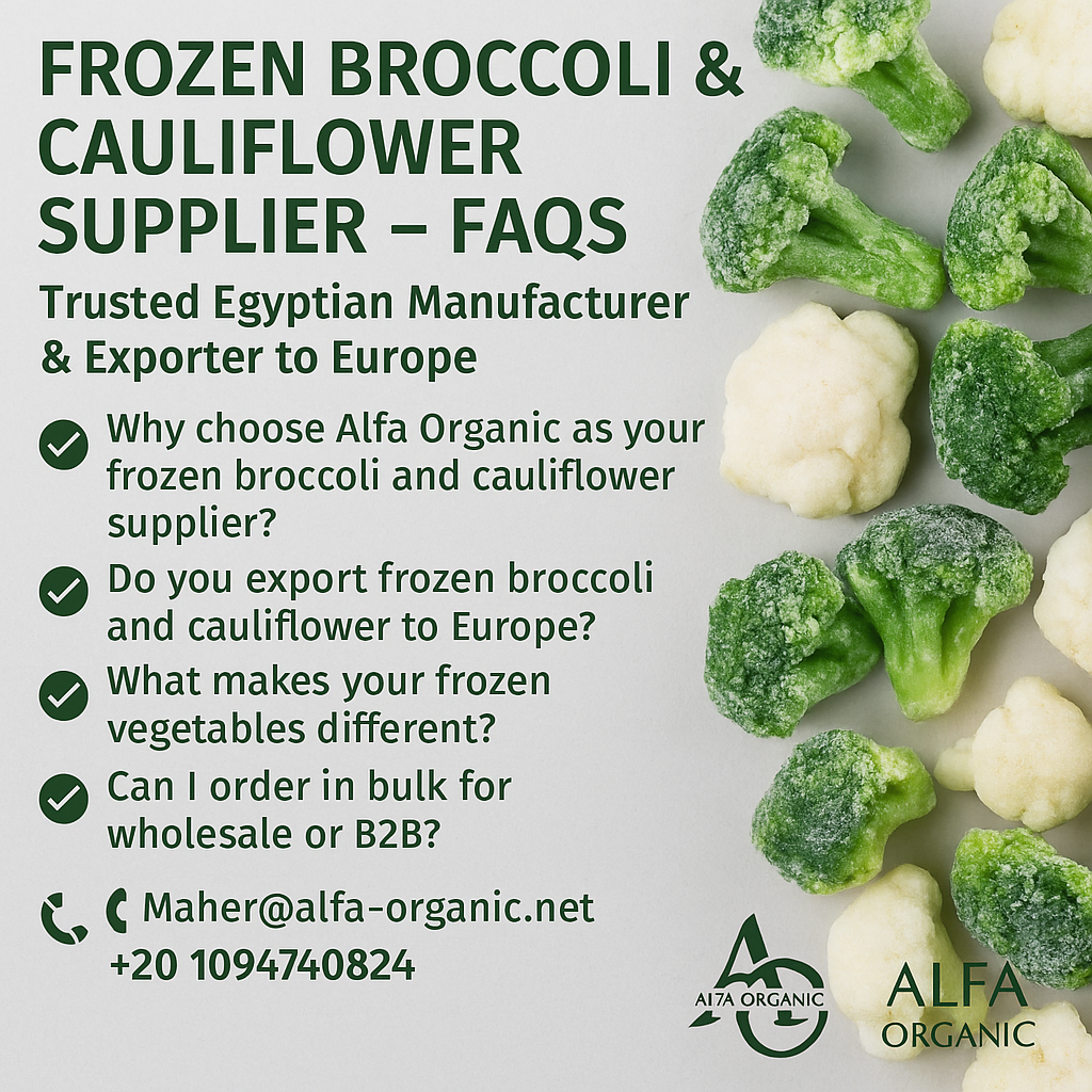 frozen broccoli cauliflower supplier