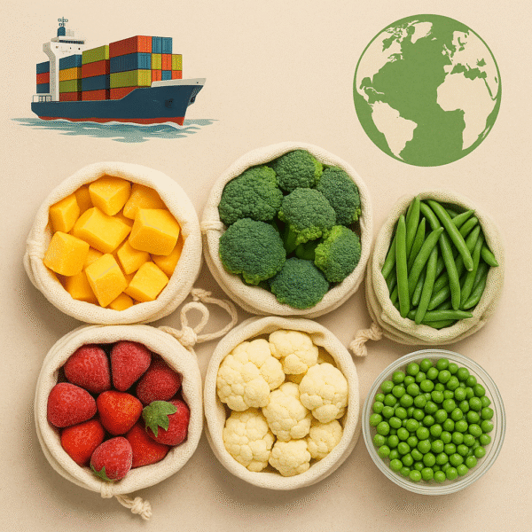 IQF Fruits and Vegetables – Premium Export from Egypt 🌍
