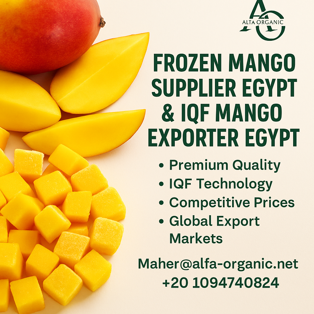 frozen mango supplier in Egypt