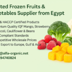 trusted frozen fruits & vegetables supplier from Egypt
