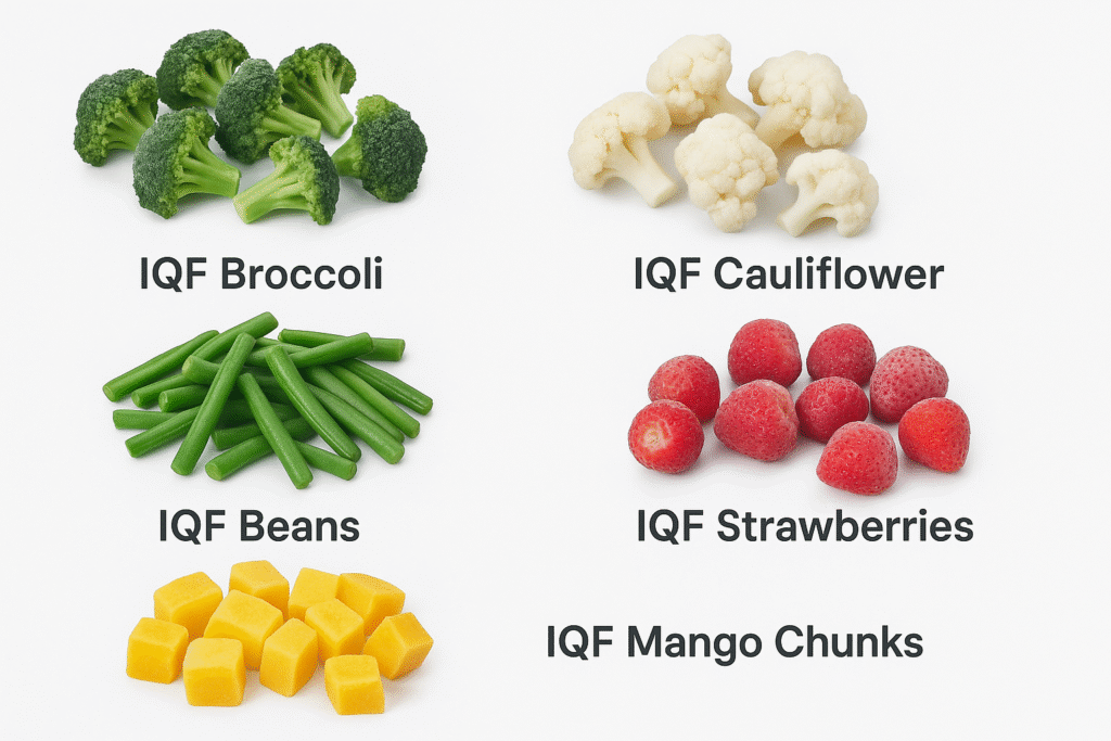 top 5 frozen fruits and vegetables factories in Egypt