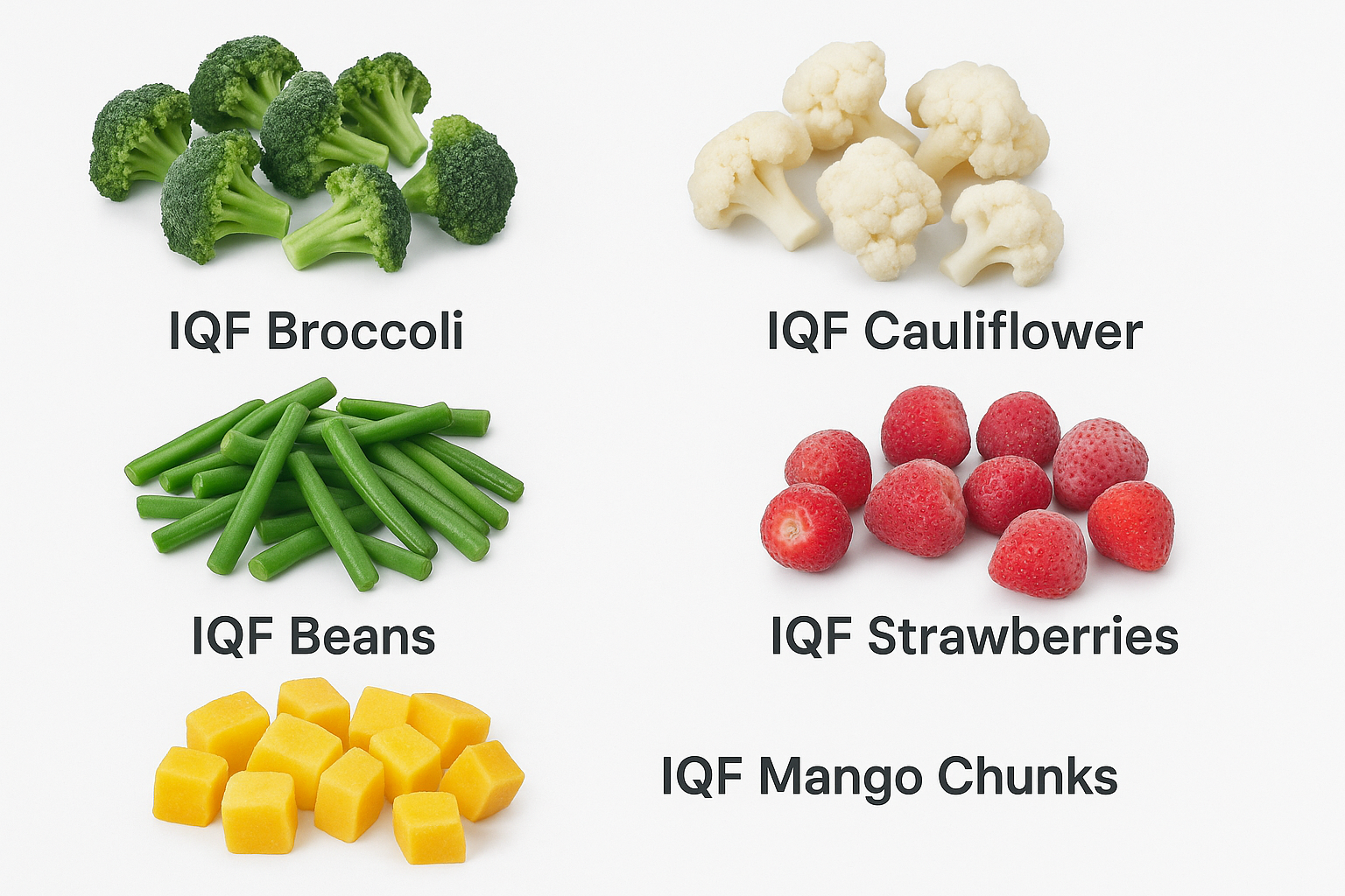 Top 5 Frozen Fruits and Vegetables Factories in Egypt | Alfa Leading in Quality, Price & Experience