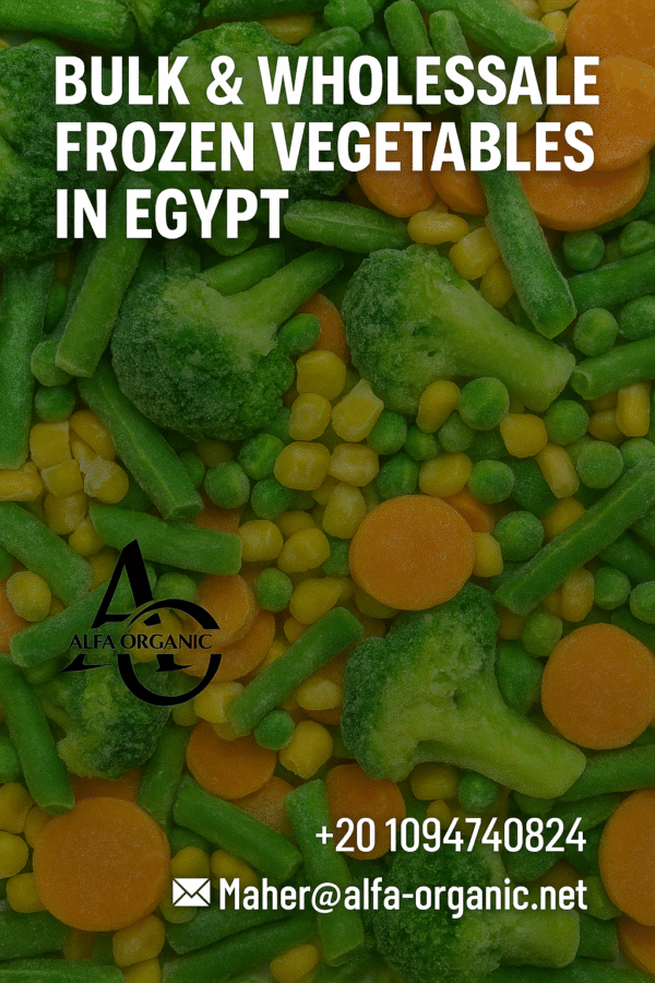🥦 Bulk & Wholesale Frozen Vegetables in Egypt Alfa – Leading Frozen Vegetables Exporter