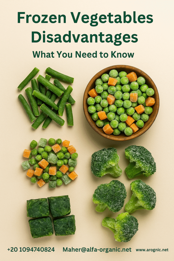 🥦 Frozen Vegetables Advantages and Disadvantages Complete Guide