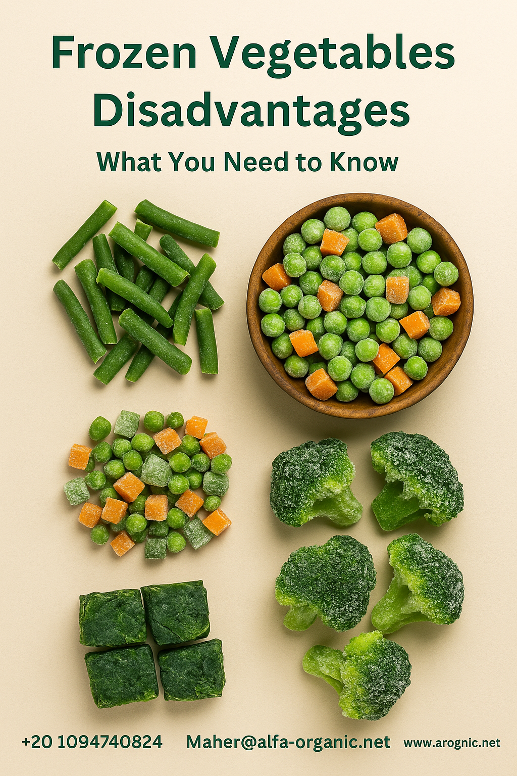 🥦 Frozen Vegetables Advantages and Disadvantages Complete Guide