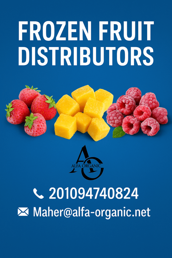 🍓🥭 Frozen Fruit Distributors in Egypt | Alfa Leading Global Exporter