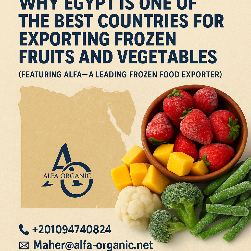 frozen fruits and vegetables exporters Egypt