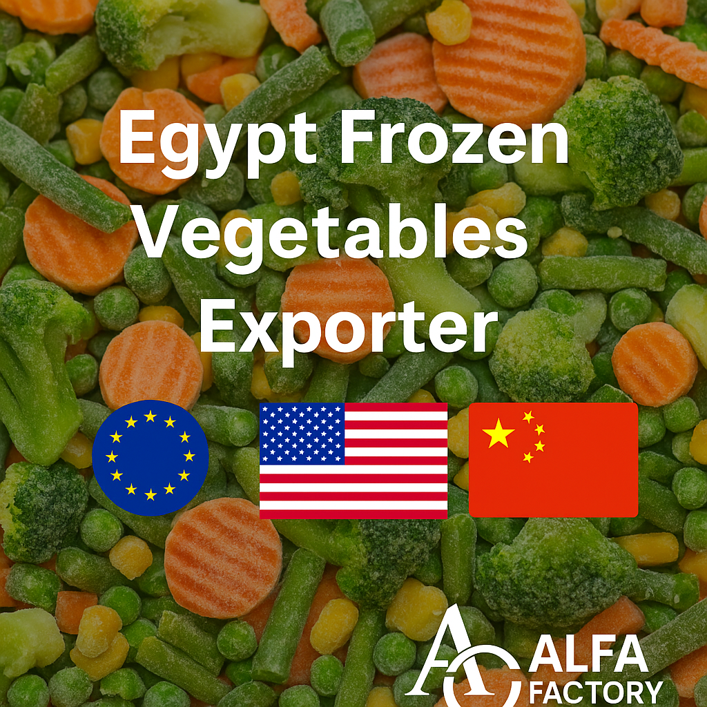 IQF Frozen Vegetables Export