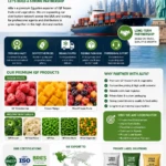 Alfa frozen foods distributor marketing flyer
