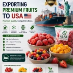 Premium frozen fruit export to USA